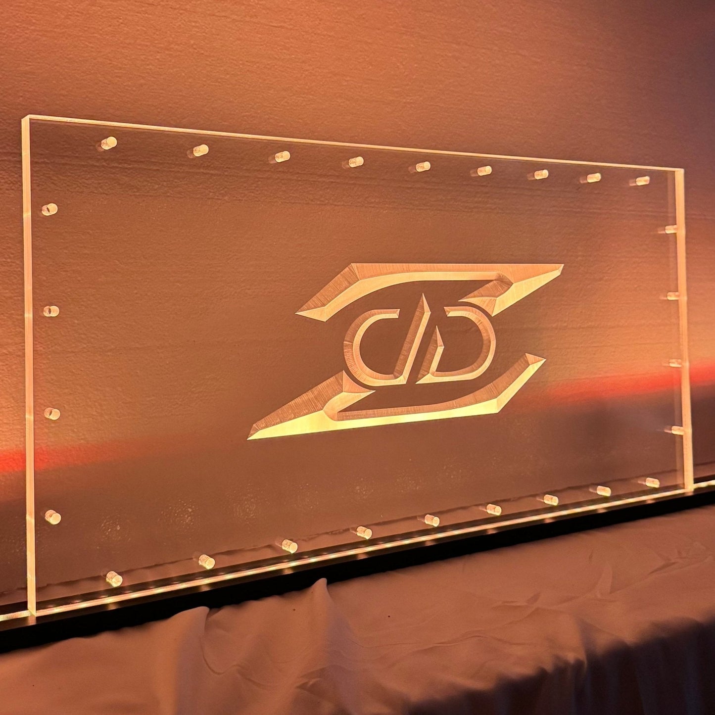 Sound Authority Plexiglass - 24" x 12" 3D Engraved Acrylic Window For Subwoofer Box