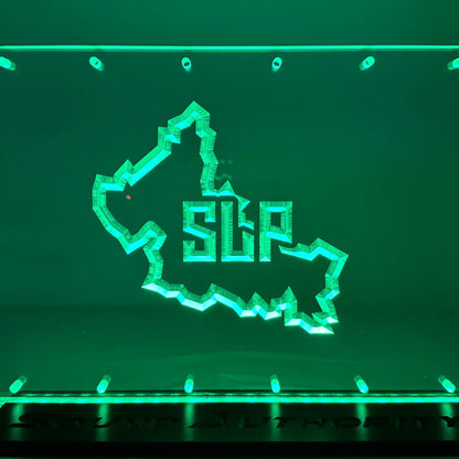 Sound Authority Plexiglass - 24" x 12" 3D Engraved Acrylic Window For Subwoofer Box