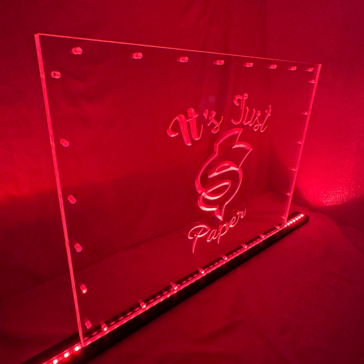 Sound Authority Plexiglass - 24" x 18" 3D Engraved Acrylic Window For Subwoofer Box - EZ DB's Designs