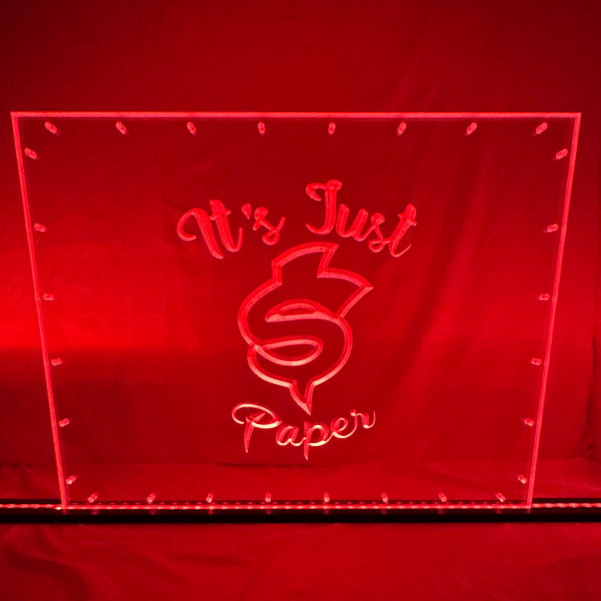 Sound Authority Plexiglass - 24" x 18" 3D Engraved Acrylic Window For Subwoofer Box - EZ DB's Designs