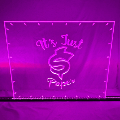 Sound Authority Plexiglass - 24" x 18" 3D Engraved Acrylic Window For Subwoofer Box - EZ DB's Designs