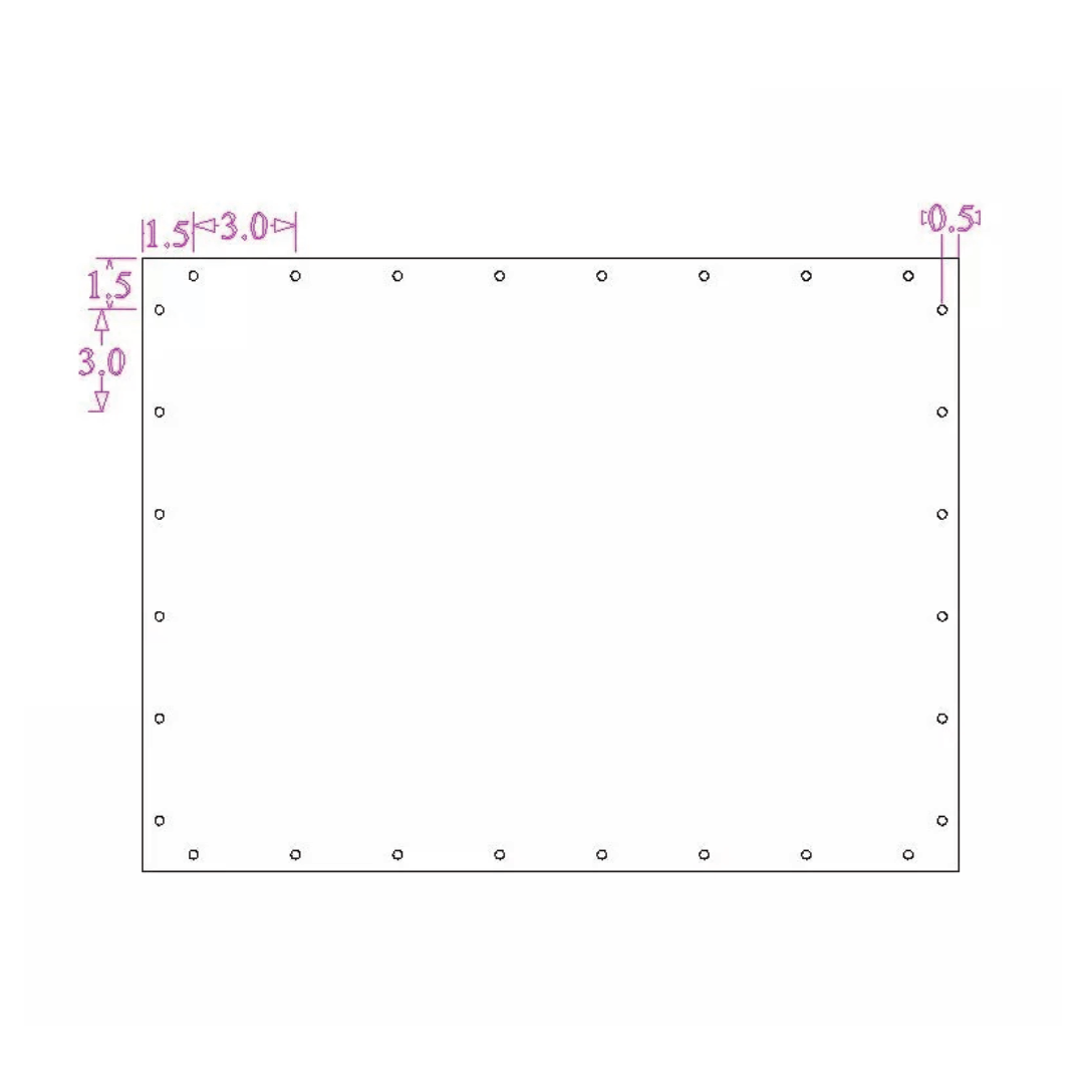 Sound Authority Plexiglass - 24" x 18" Blank Acrylic Window For Subwoofer Box