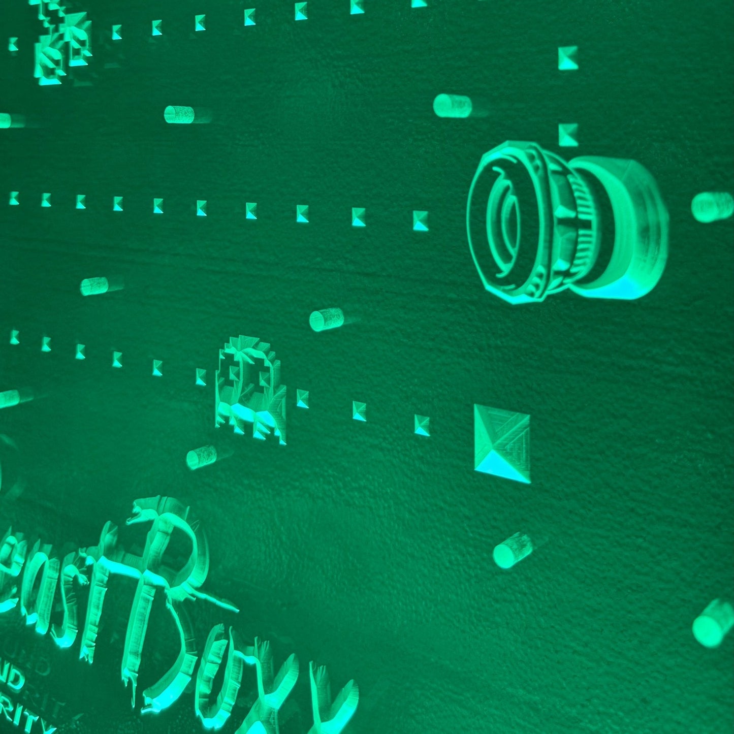 Sound Authority Plexiglass - 24" x 24" 3D Engraved Acrylic Window For Subwoofer Box