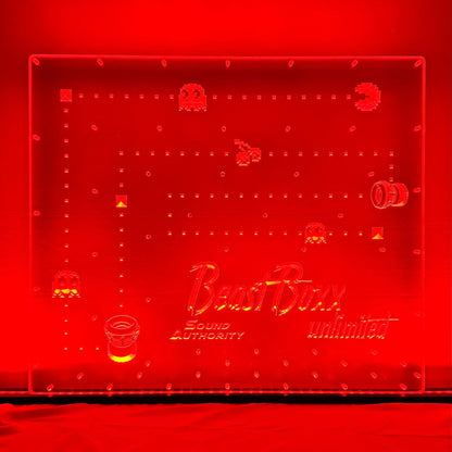 Sound Authority Plexiglass - 24" x 24" 3D Engraved Acrylic Window For Subwoofer Box