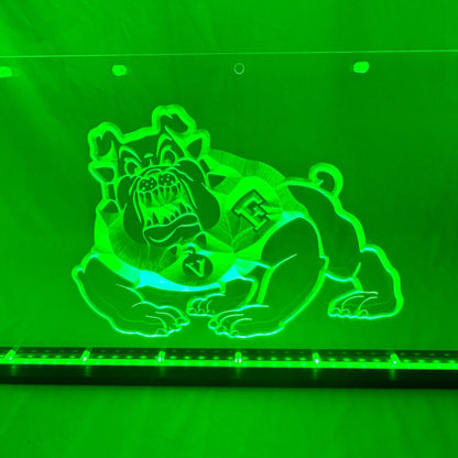 Sound Authority Plexiglass - 30" x 10" 3D Engraved Acrylic Window For Subwoofer Box