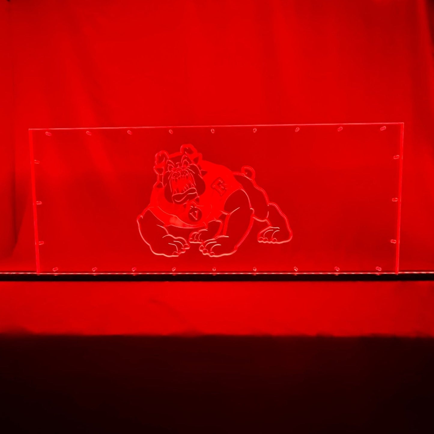 Sound Authority Plexiglass - 30" x 10" 3D Engraved Acrylic Window For Subwoofer Box