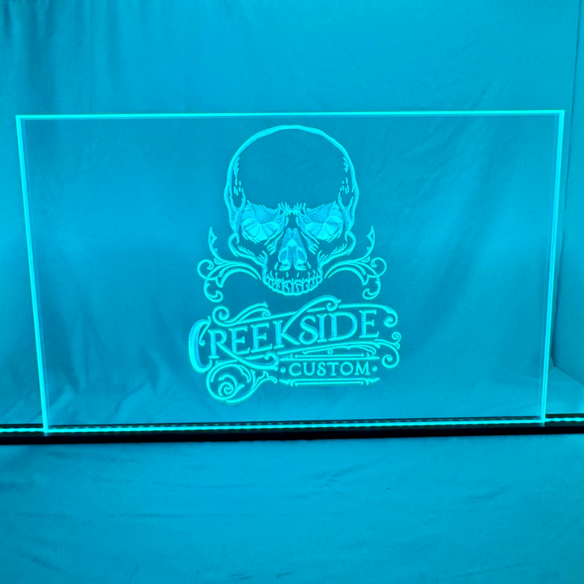 Sound Authority Plexiglass - 30" x 15" 3D Engraved Acrylic Window For Subwoofer Box - EZ DB's Designs