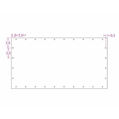 Sound Authority Plexiglass - 30" x 15" 3D Engraved Acrylic Window For Subwoofer Box