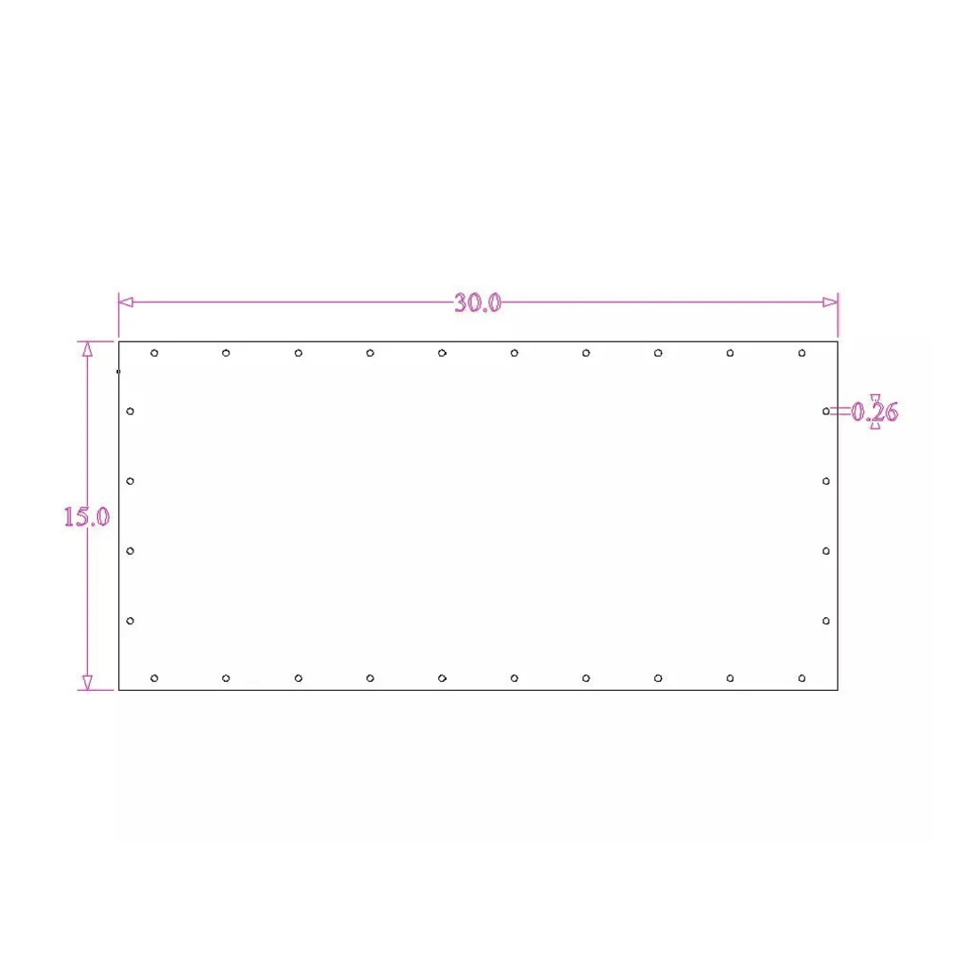 Sound Authority Plexiglass - 30" x 15" 3D Engraved Acrylic Window For Subwoofer Box