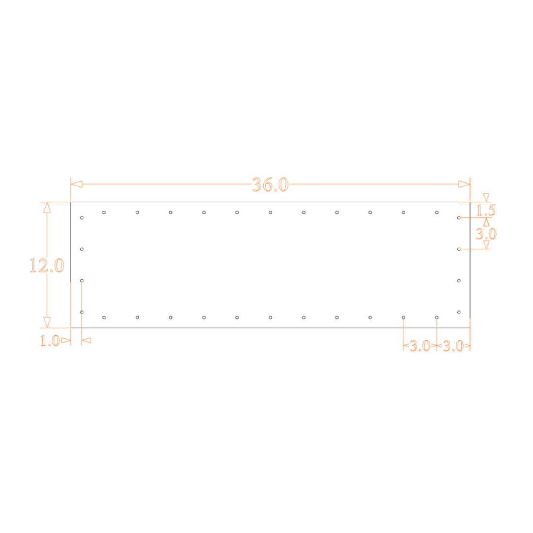 Sound Authority Plexiglass - 36" x 12" 3D Engraved Acrylic Window For Subwoofer Box