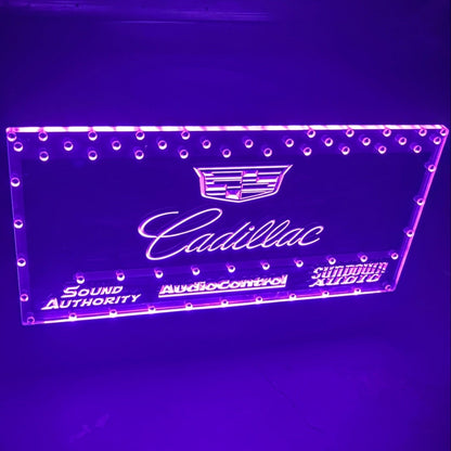 Sound Authority Plexiglass - 36" x 18" 3D Engraved Acrylic Window For Subwoofer Box