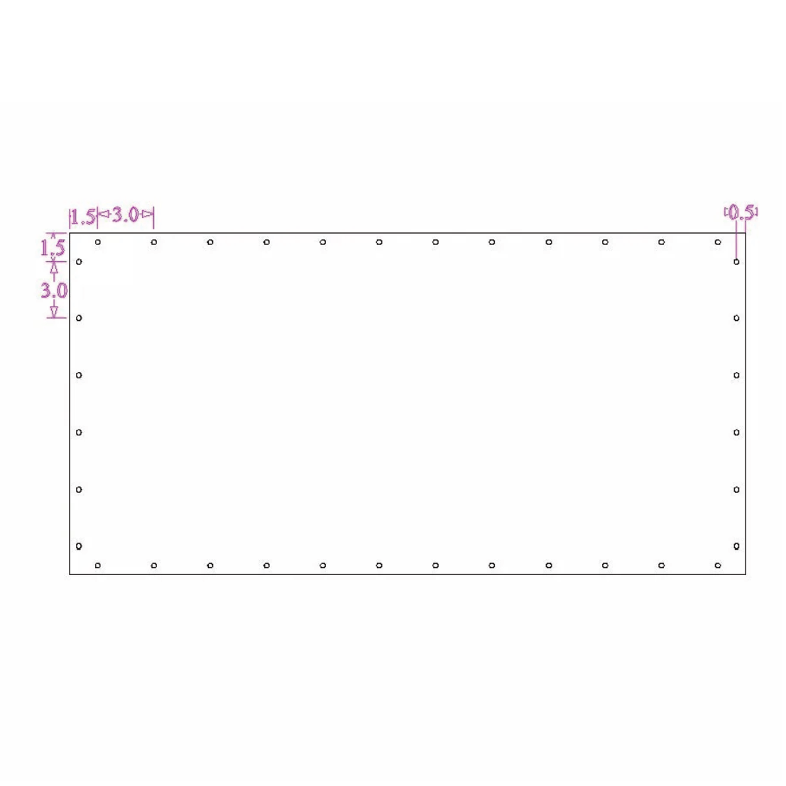 Sound Authority Plexiglass - 36" x 18" Blank Acrylic Window For Subwoofer Box