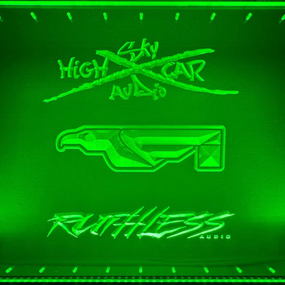 Sound Authority Plexiglass - 36" x 24" 3D Engraved Acrylic Window For Subwoofer Box