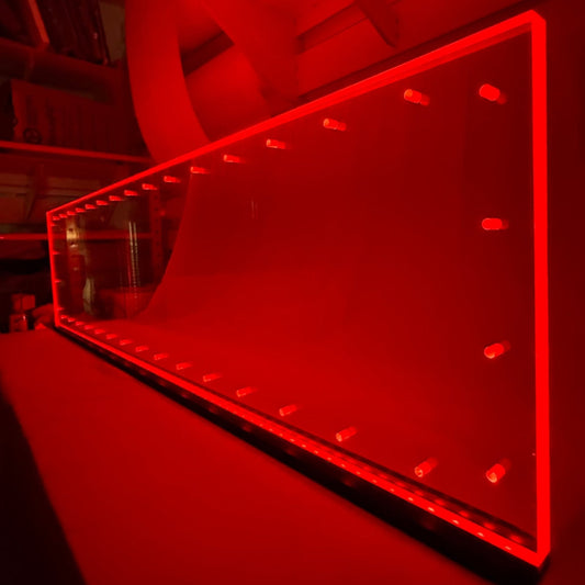 Sound Authority Plexiglass - 48" x 12" Blank Acrylic Window For Subwoofer Box