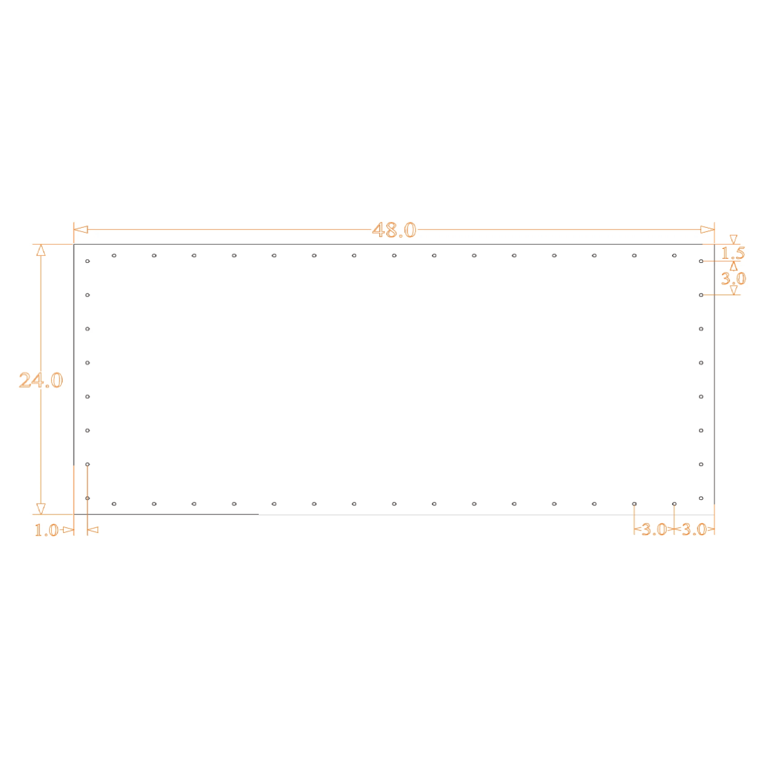 Sound Authority Plexiglass - 48" x 24" 3D Engraved Acrylic Window For Subwoofer Box - EZ DB's Designs
