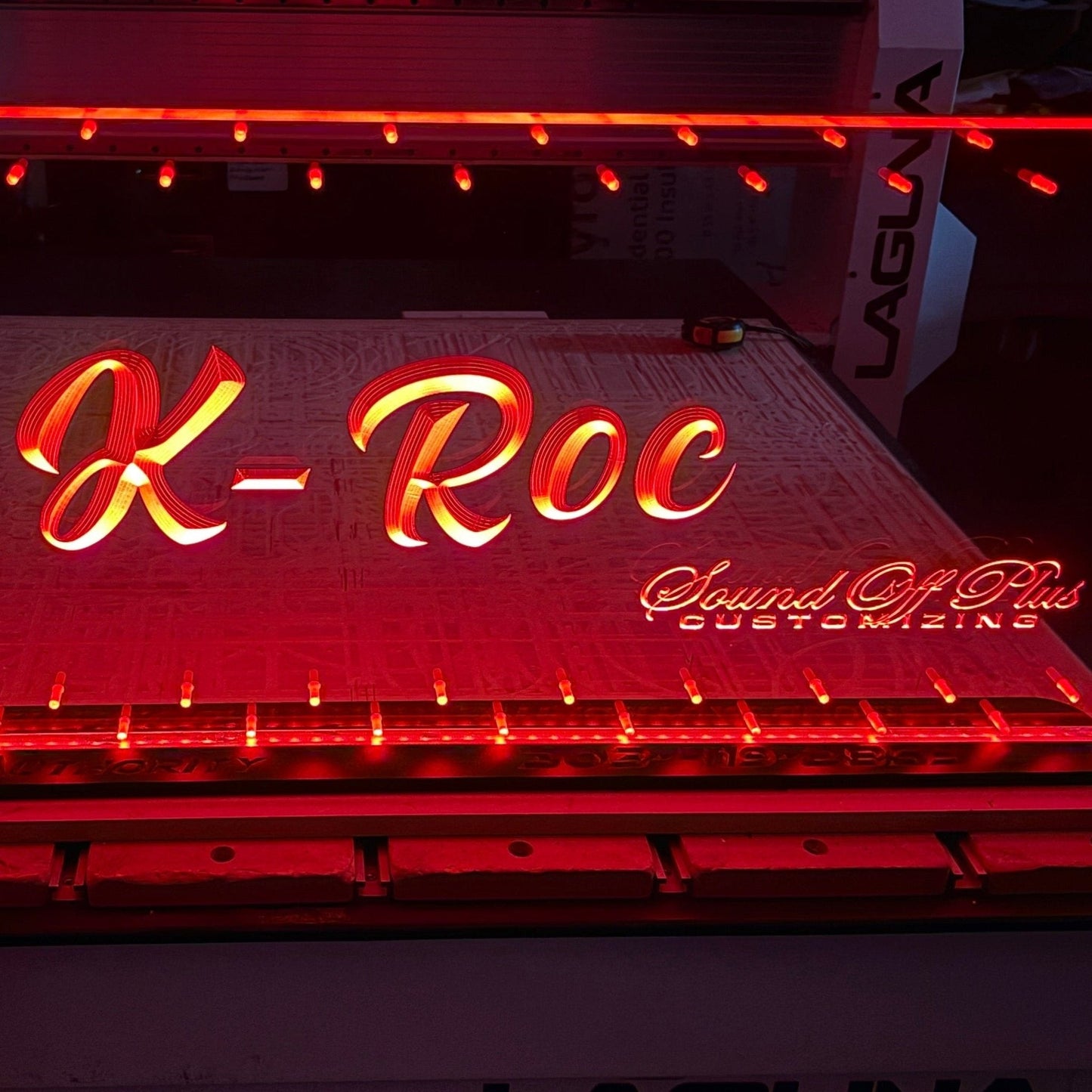 Sound Authority Plexiglass - 48" x 24" 3D Engraved Acrylic Window For Subwoofer Box