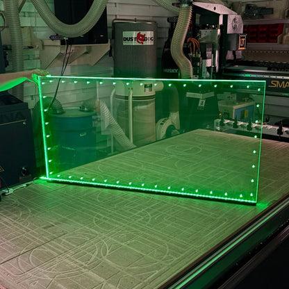 Sound Authority Plexiglass - 48" x 24" Blank Acrylic Window For Subwoofer Box