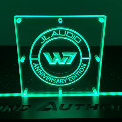 Sound Authority Plexiglass - 6" x 6" 3D Engraved Acrylic Window For Subwoofer Box