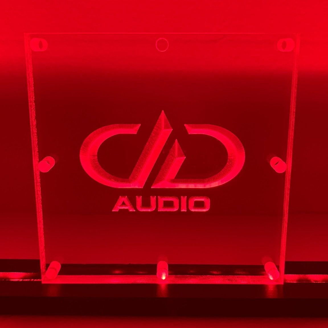 Sound Authority Plexiglass - 6" x 6" 3D Engraved Acrylic Window For Subwoofer Box