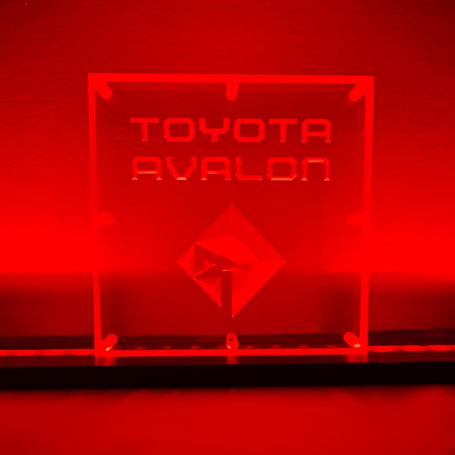 Sound Authority Plexiglass - 6" x 6" 3D Engraved Acrylic Window For Subwoofer Box