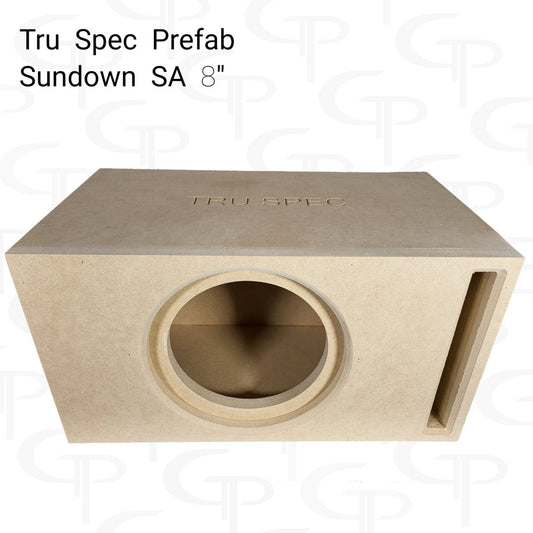 TRU SPEC Prefab Single 8" Subwoofer Enclosure Sundown SA - EZ DB's Designs