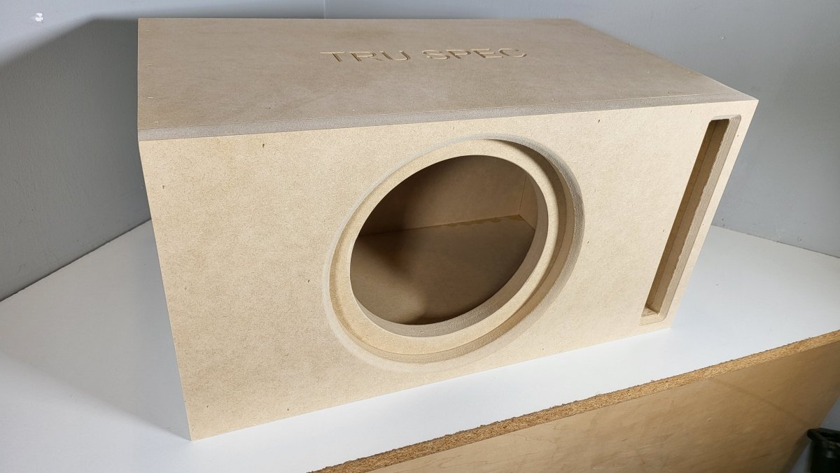 TRU SPEC Prefab Single 8" Subwoofer Enclosure Sundown SA - EZ DB's Designs